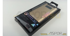 Внешний аккумулятор ASPOR Q388 (Power Bank), золото