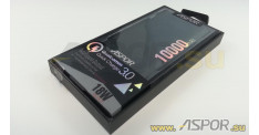 Внешний аккумулятор ASPOR Q388 (Power Bank), черный