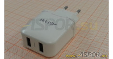 Зарядное устройство ASPOR A829, USB