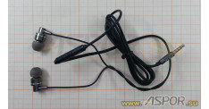 Наушники Aspor A205 (черный) + микрофон