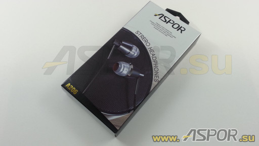 Наушники Aspor A206 (черный) + микрофон