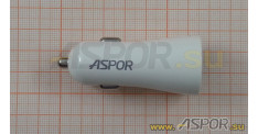 Автомобильное зарядное ASPOR A902P, USB