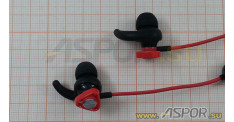 Наушники Aspor A612 (Bluetooth 4.1) + микрофон (красный)