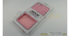 Задняя накладка ASPOR для iPhone 7 Plus/8 Plus (5.5") , серия SIMPLE, розовая