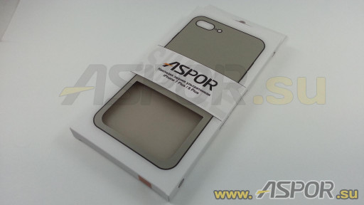 Задняя накладка ASPOR для iPhone 7 Plus/8 Plus (5.5") , серия SIMPLE, серая
