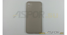 Задняя накладка ASPOR для iPhone XR серия SIMPLE, серая
