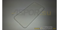 Задняя накладка ASPOR для iPhone XS Max серия SIMPLE, белая