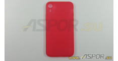 Задняя накладка ASPOR для iPhone XR серия SIMPLE, красная