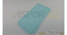 Задняя накладка ASPOR для iPhone XR серия SIMPLE, голубая