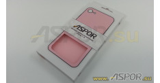 Задняя накладка ASPOR  для iPhone 7/8 (4.7") серия SIMPLE, розовая
