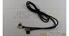 Кабель ASPOR A118, micro USB, черный/золото