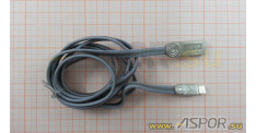 Кабель ASPOR AC-16, lightning USB, серый