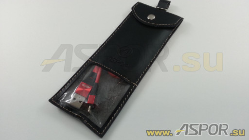 Кабель ASPOR A159, lightning USB, красный