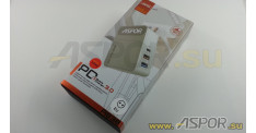 Зарядное устройство ASPOR A838, USB + кабель USB - Lightning
