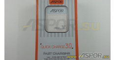 Зарядное устройство ASPOR A828 + кабель USB - Type-C