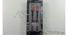 Кабель ASPOR A166 micro USB, красный